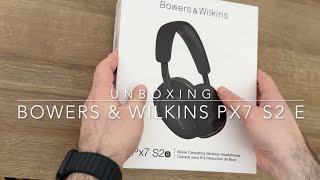 Bowers amp Wilkins Px7 S2e Unboxing [upl. by Ecyac]