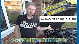 How I fixed an abandoned crash damaged nonrunner Corvette C5 Coupe rare in the UK [upl. by Juliana]