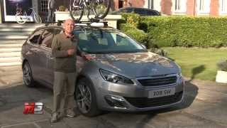 PEUGEOT 308 SW 2014  TEST DRIVE [upl. by Aniroc]