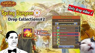 Lucky Week 🤑  Spring Dungeon Drop Collections 2  Warspear Online [upl. by Jenei]