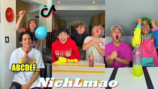 1HOUR NichLmao TikTok Videos 2022  Funny NichLmao and His Friends Zhong  VuJae and Zoe [upl. by Ahsinar]