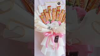 Buket cokelat beng beng Silverqueen bouquet buketwisuda gift diy [upl. by Marte585]