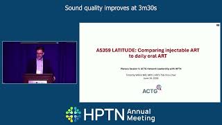 HPTN amp ACTG Joint Plenary  2024 HPTN Annual Meeting [upl. by Nybor168]