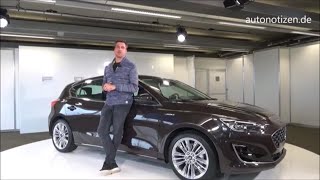 Ford Focus Vignale 2018 Vorstellung  statisches Review [upl. by Davina]