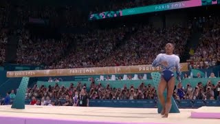 Simone Biles Balance Beam Womens Gymnastic Final Olympics news [upl. by Heyde288]