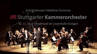 E Grieg Streichquartett gMoll op 27  Stuttgarter Kammerorchester amp Matthias Foremny [upl. by Ahsenauj]