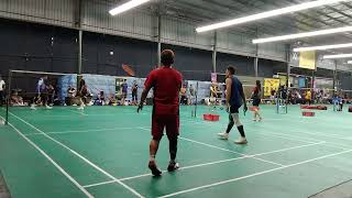 Badminton QF LSJ Mens Double Veteran Tour  Roslin Hashim  Azizan Vs Keith Yap  Chok Shean Loong [upl. by Enicul]