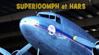 HAWDON TAA DC3 HARS ARRIVAL [upl. by Eirrot]