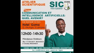 🔴 LIVE  Conférence  quotCommunication et Intelligence Artificielle quel avenir quot [upl. by Odnanref]