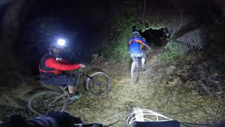 20241112 Descenso Nocturno MTB La Hacienda [upl. by Ahola]