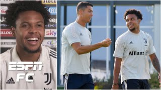 ‘Be cool…’ Weston McKennie on meeting Cristiano Ronaldo amp the USMNT’s bright future  ESPN FC [upl. by Conley]