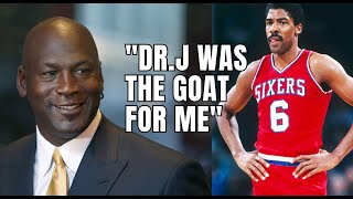 NBA Legends On Why DrJ Julius Erving Was The Goat for a time [upl. by Aleetha]