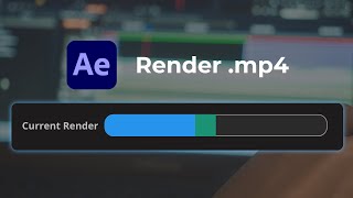 How To Export Video In After Effects [upl. by Notniuqal]