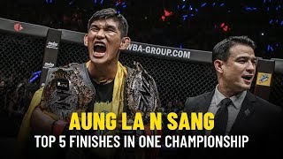 ONE Highlights  Aung La N Sangs Top 5 Finishes [upl. by Hollingsworth559]