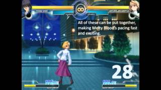 Melty Blood Actress Again Tutorial  Basics [upl. by Lebasi]