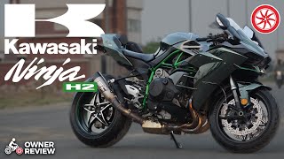 Kawasaki Ninja H2  Owner Review  PakWheels Bikes [upl. by Akamahs]