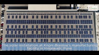 CleanMax Solar helps Knorr Bremse Pune become sustainable [upl. by Anne-Marie703]