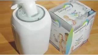 Tommee Tippee Sangenic Hygiene Plus Nappy Disposal System [upl. by Brigit]