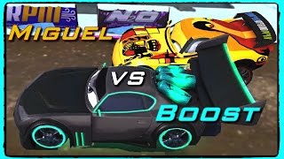 Disney Pixar Cars Fast as Lightning  Boost Stage 44 vs Miguel Unlocked [upl. by Whitebook]