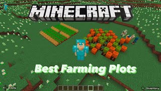 Top 10 BEST Minecraft Crop Gardens of ALL TIME [upl. by Noiek45]