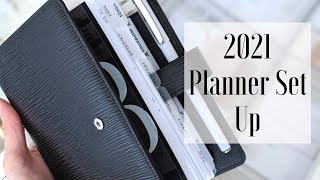 2021 Planner Set Up  Personal Planner Flip Through [upl. by Eolanda876]