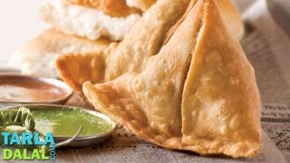 Samosa Veg Samosa How to make Samosa by Tarla Dalal [upl. by Bonine]