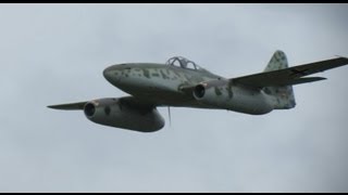 Messerschmitt Me262 501244 Arrival at Geilenkirchen 15062012 [upl. by Gilliette]