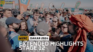 Extended Highlights Stage 12  Dakar2024  W2RC [upl. by Luke]