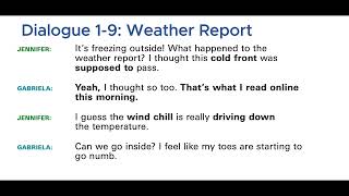 19 Weather Report  Conversation [upl. by Hewett901]