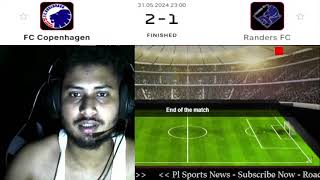 FC Copenhagen vs Randers FC Danish Superliga Football Match Highlights PLSN 544 [upl. by Eigla]