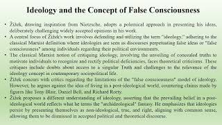 Ideology and the Concept of False Consciousness Zizek [upl. by Rowan]