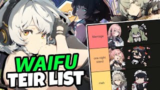 Making A Waifu Teir List In Zenless Zone Zero  Ft KallaTheYapper347 [upl. by Egres]