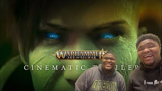 Twins React The Mortal Realms Reforged  Warhammer Age of Sigmar Cinematic 2024 REACTION [upl. by Hellene796]