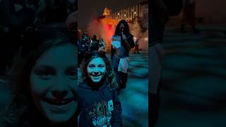 WWYD Just a regular stroll down HalloweenHorrorNights at UniversalOrlando rsity [upl. by Afrikah]