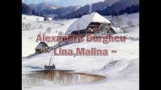 Alexandra Durgheu  LinaMalina COLINDE DIN BIHOR [upl. by Alenas838]