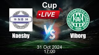 🔴 LIVE Naesby vs Viborg  Football Live Score  Danish Cup [upl. by Shena]