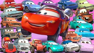 Looking For Disney Pixar Cars Lightning McQueen Filmore Carla Veloso Blind SpotChick Hicks [upl. by Safire569]