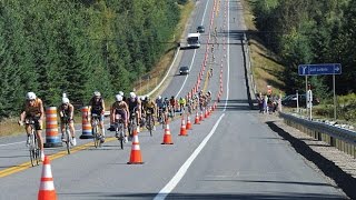 Ironman Tremblant 703 Bike Course [upl. by Inan]