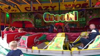 Kermis Boxmeer 2018  Cocoon Rupsbaan  Lutgens [upl. by Einaffit]