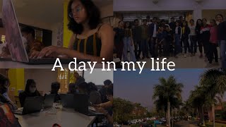 Vlog  A day in my life  Symbiosis Institute of Technology [upl. by Wina764]