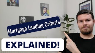 Applying For A Mortgage UK  Lender Criteria  2022 [upl. by Hett]