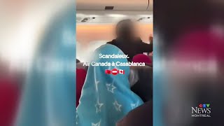 Air Canada flight cancelled after incident involving flight attendant [upl. by Novyert]