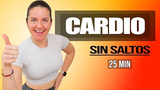 CARDIO sin Impacto 🤩 25 Minutos para una Pérdida de Peso Efectiva 💪🌈 [upl. by Eltsirk]