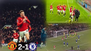 Man United vs Chelsea 21 Highlights 🔥 Mctominay Goals vs Chelsea seals United 3 points [upl. by Ynffit232]