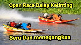 SERU DAN MENEGANGKAN OPEN RACE SEMI PINAL BALAP KETINTINTING DONDANG [upl. by Alyda943]