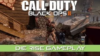 Lets Play Die Rise  Die Rise Gameplay  Black Ops II Zombies Mode Map [upl. by Pinebrook]