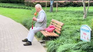 Traditional Chinese gourd flute [upl. by Ttocserp]