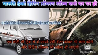 Maruti eeco AC heater coil problem solve video [upl. by Anilrahc774]