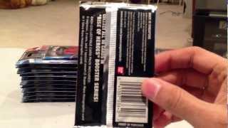 Power Rangers ACG Series 1 quotRise of Heroesquot Booster Pack UnboxingReview  Part 1 of 2 [upl. by Vanthe]