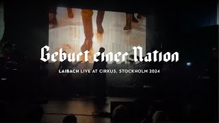 Geburt einer Nation – Laibach live in Cirkus Stockholm 2024 [upl. by Edrea621]